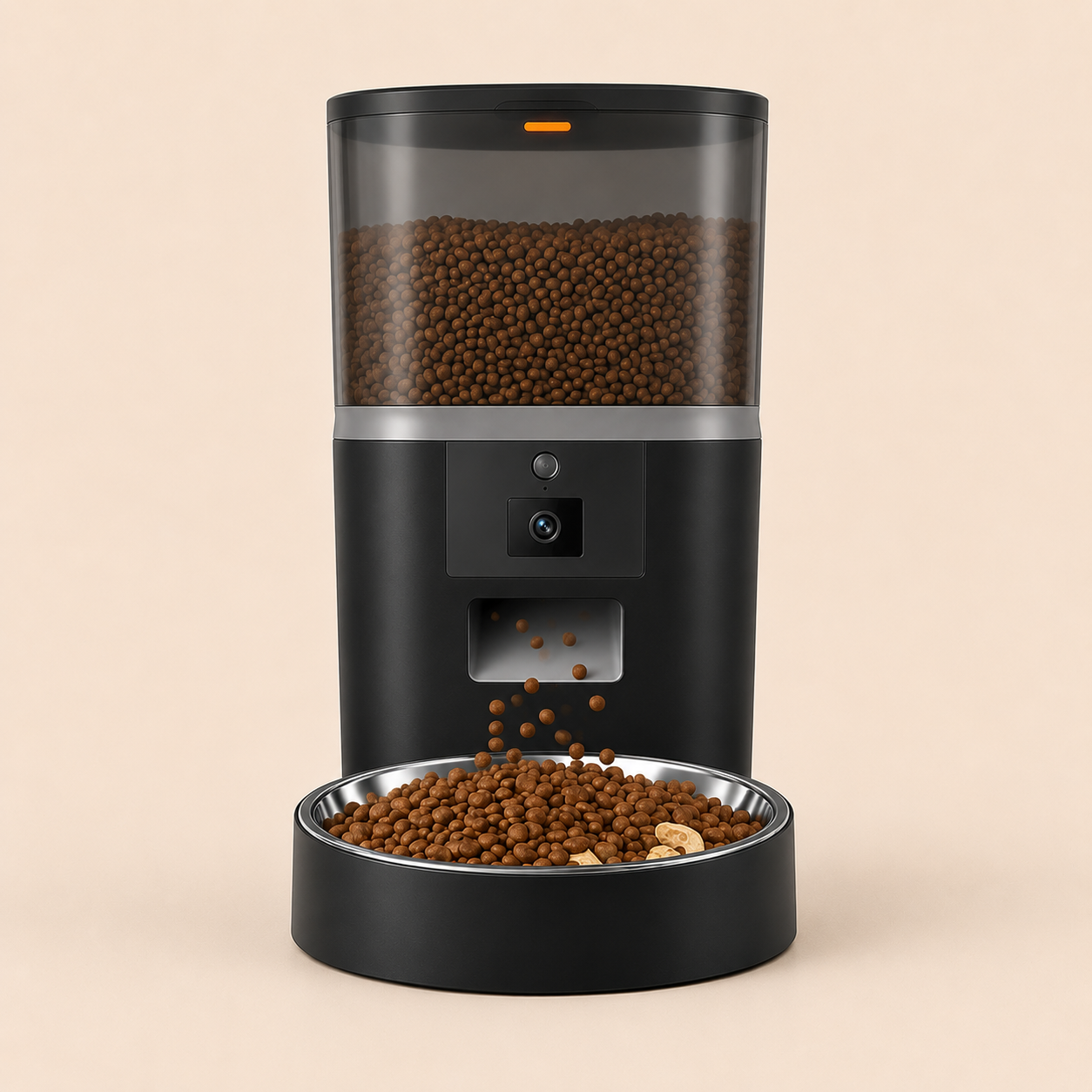 Distributeur Automatique Connecté avec Caméra Orientable pour Chien & Chat