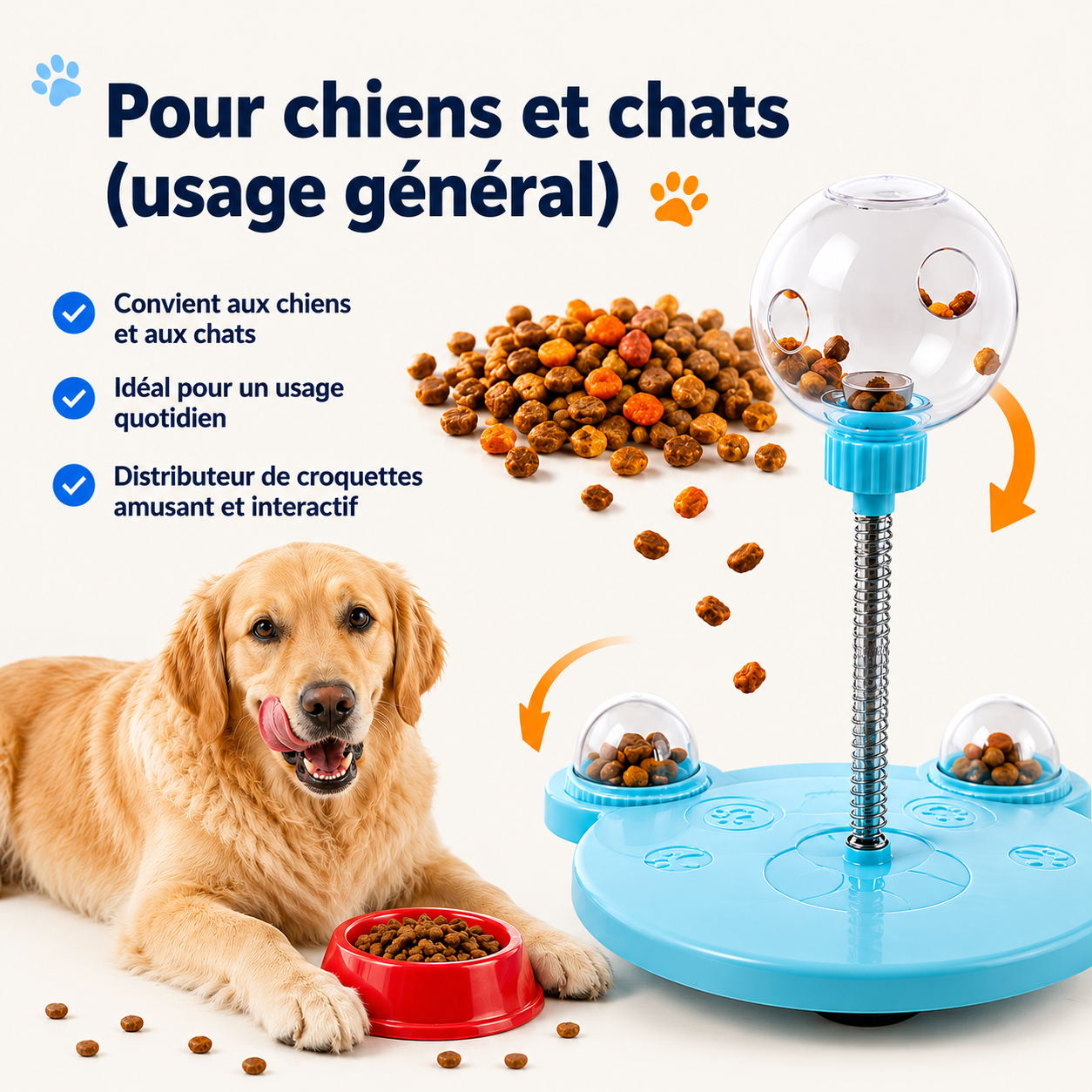 Balle Distributrice de Friandises Culbuto