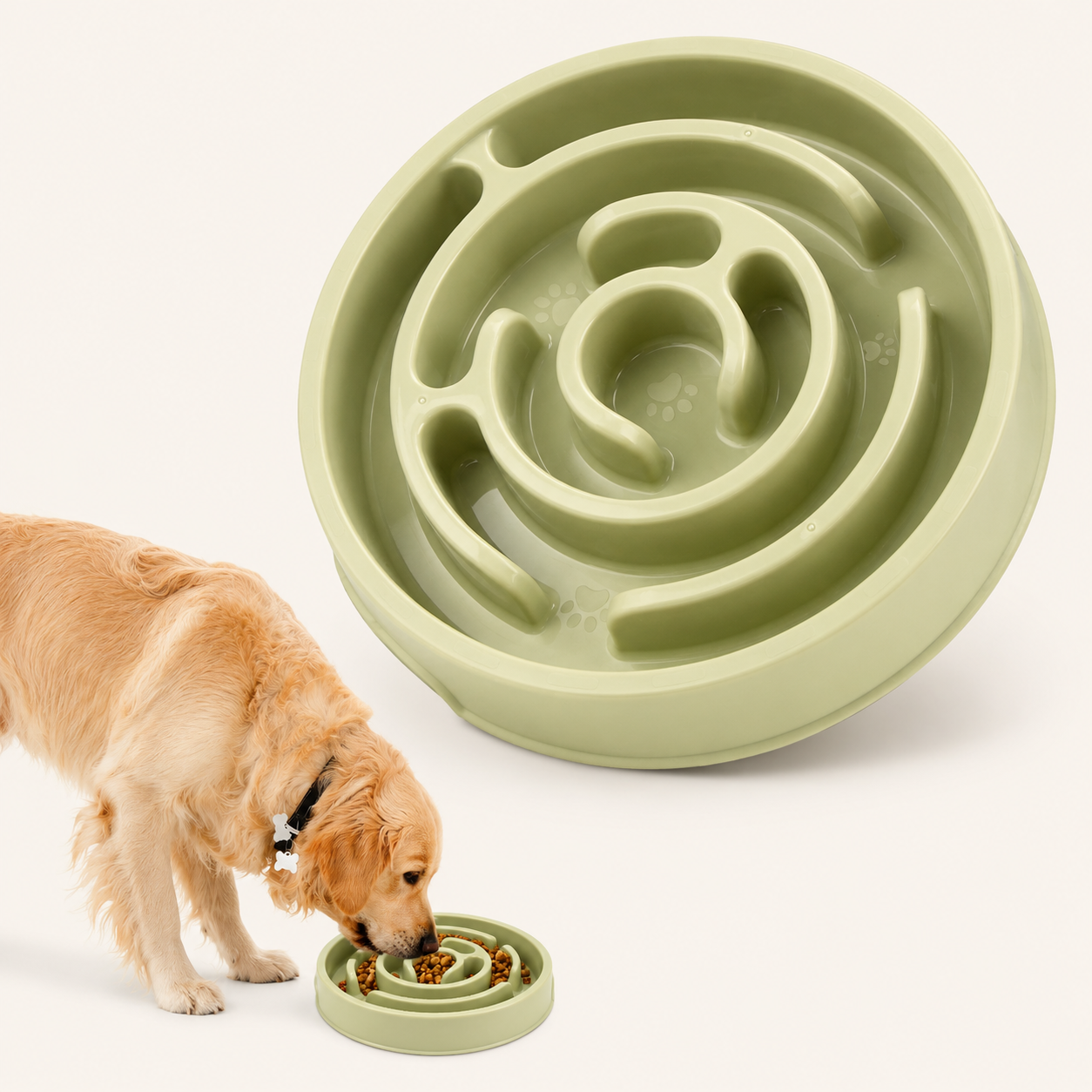 Gamelle Anti-Glouton en Silicone