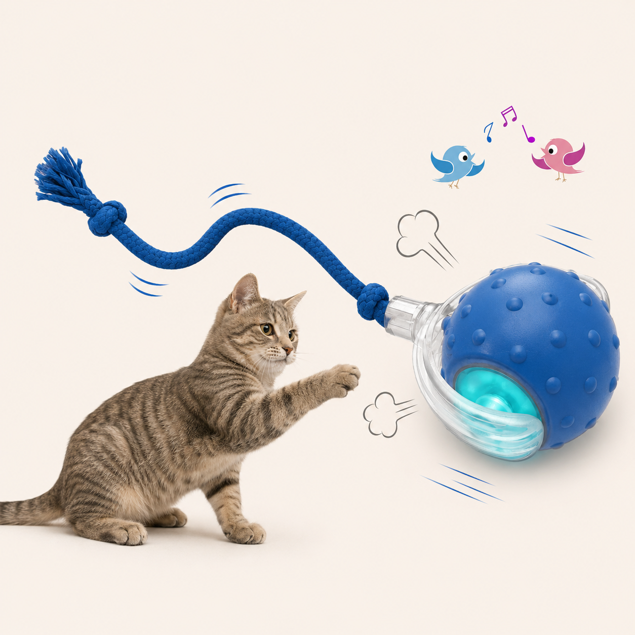 Balle Interactive Intelligente pour Chat