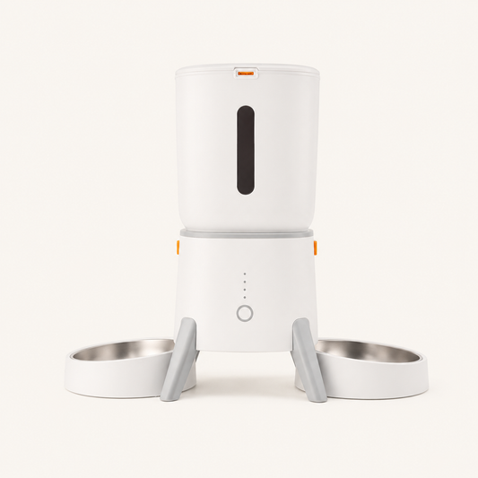 Distributeur Automatique de Croquettes Connecté 5L – Contrôle à Distance par Application