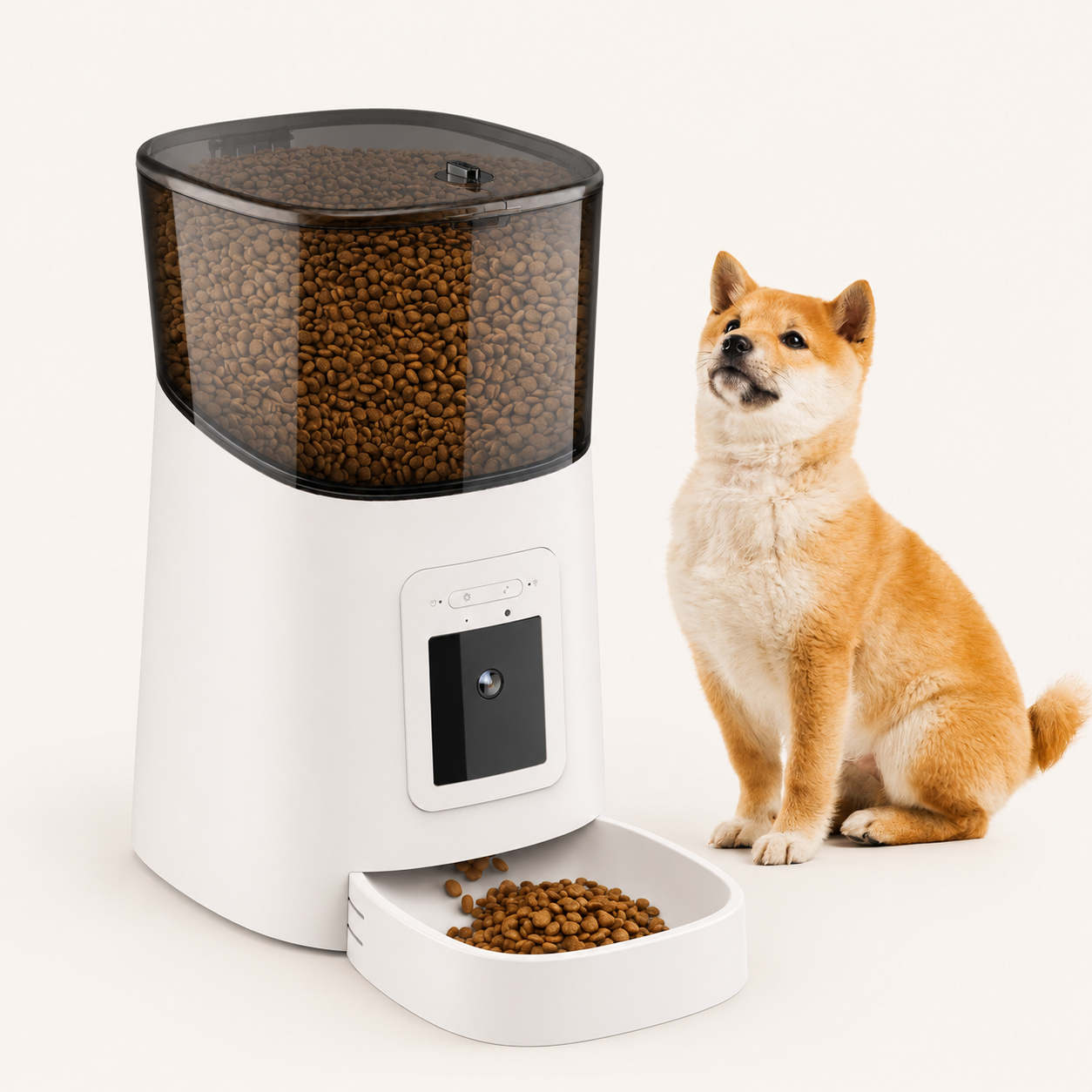 Distributeur Automatique Connecté avec Caméra pour Chien & Chat