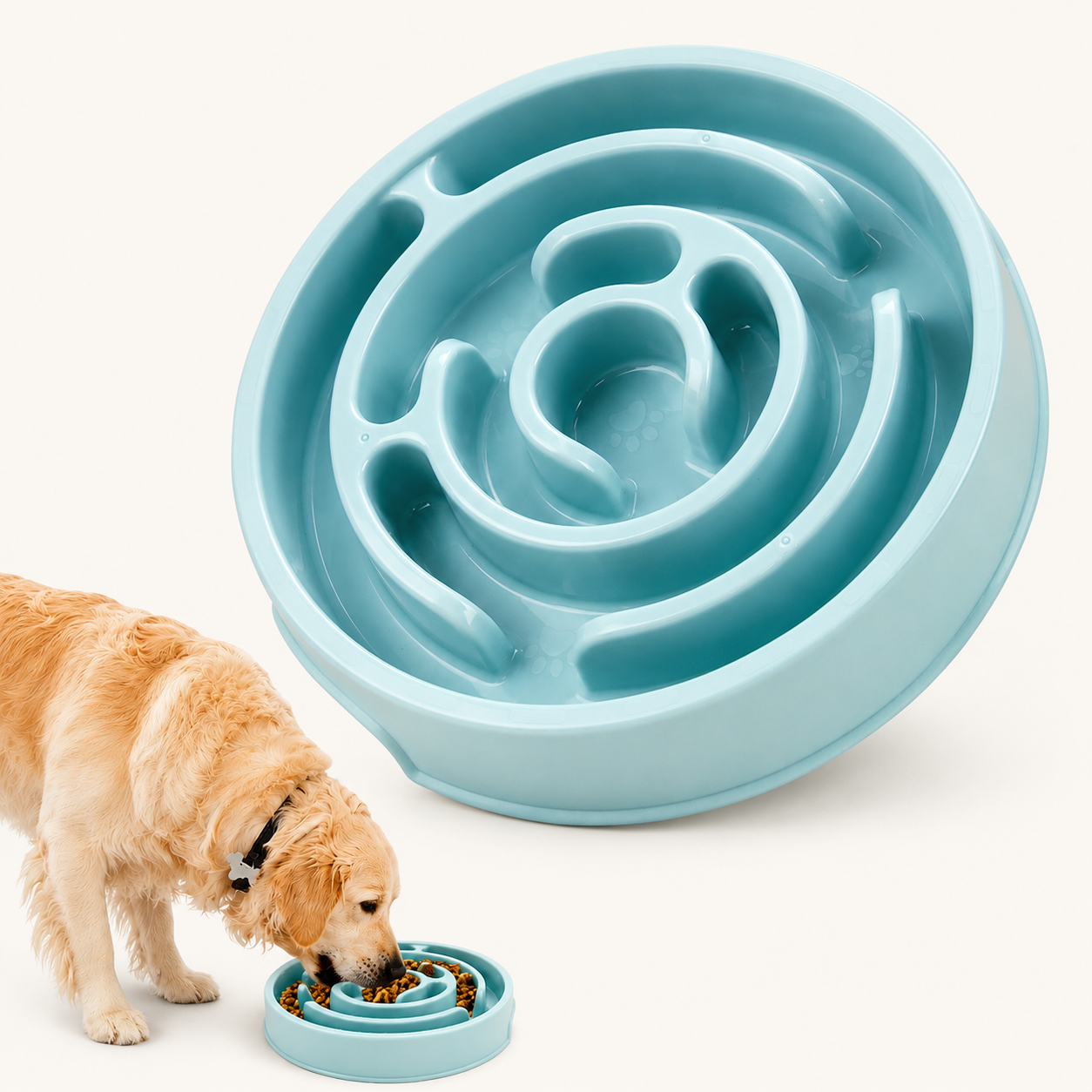 Gamelle Anti-Glouton en Silicone