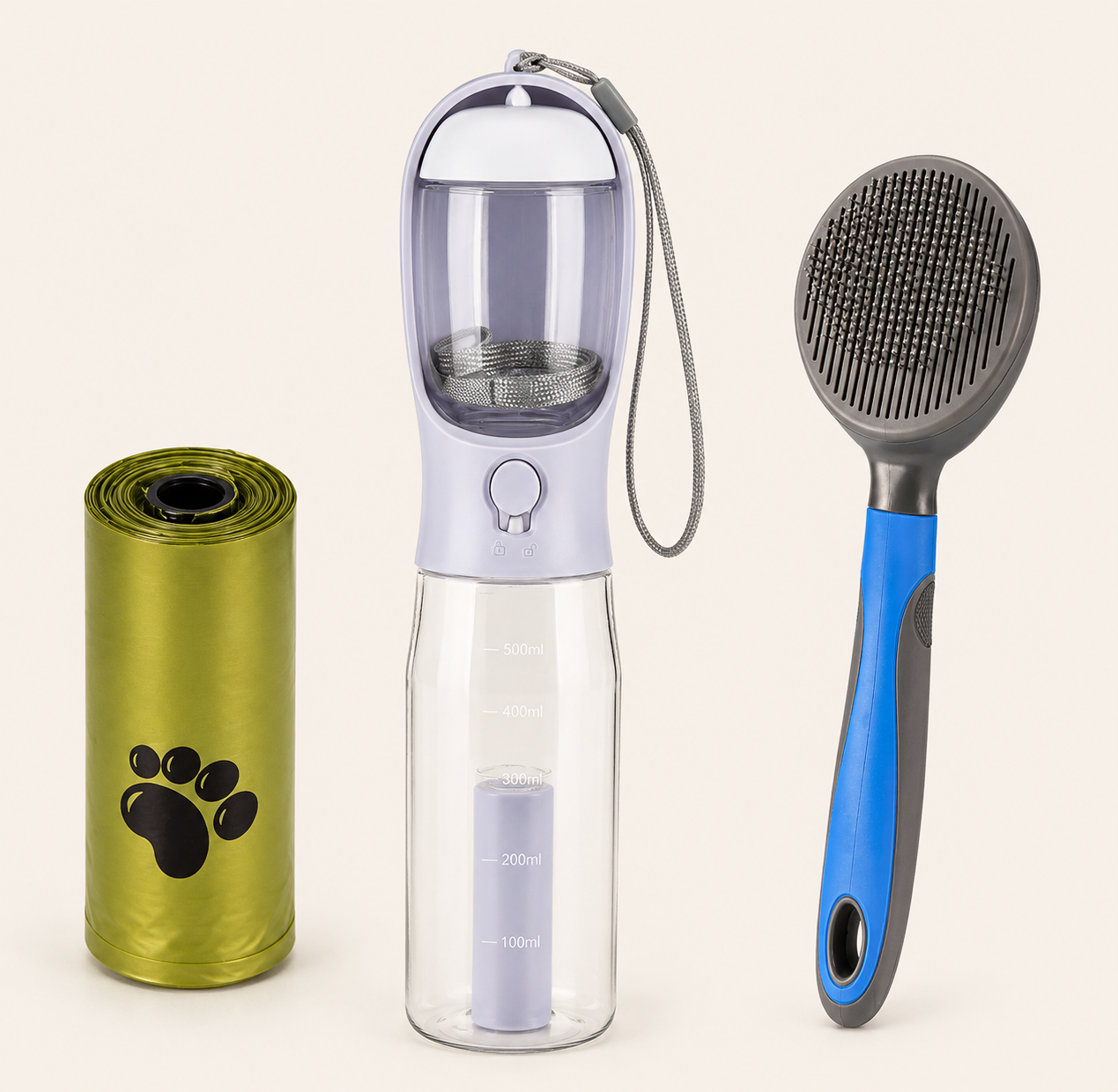 Gourde 3-en-1 pour Chien & Chat