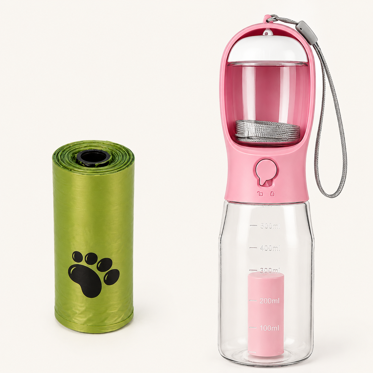 Gourde 3-en-1 pour Chien & Chat
