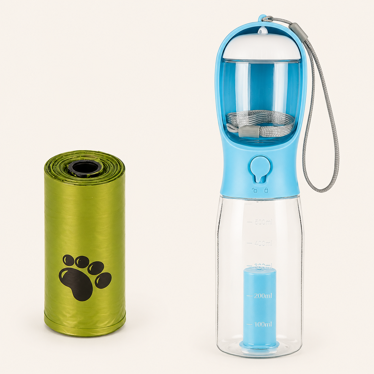 Gourde 3-en-1 pour Chien & Chat