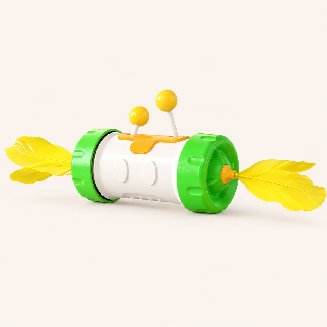 Jouet Interactif à Plumes pour Chat – Balle d'Équilibre et Jeu de Chasse