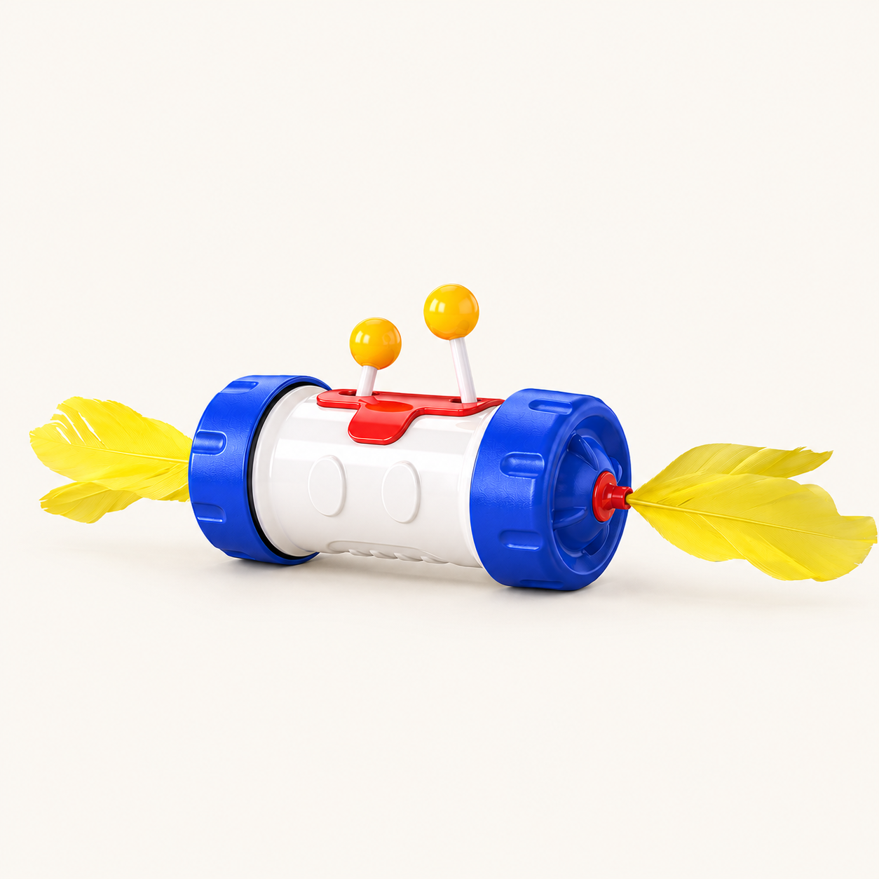 Jouet Interactif à Plumes pour Chat – Balle d'Équilibre et Jeu de Chasse