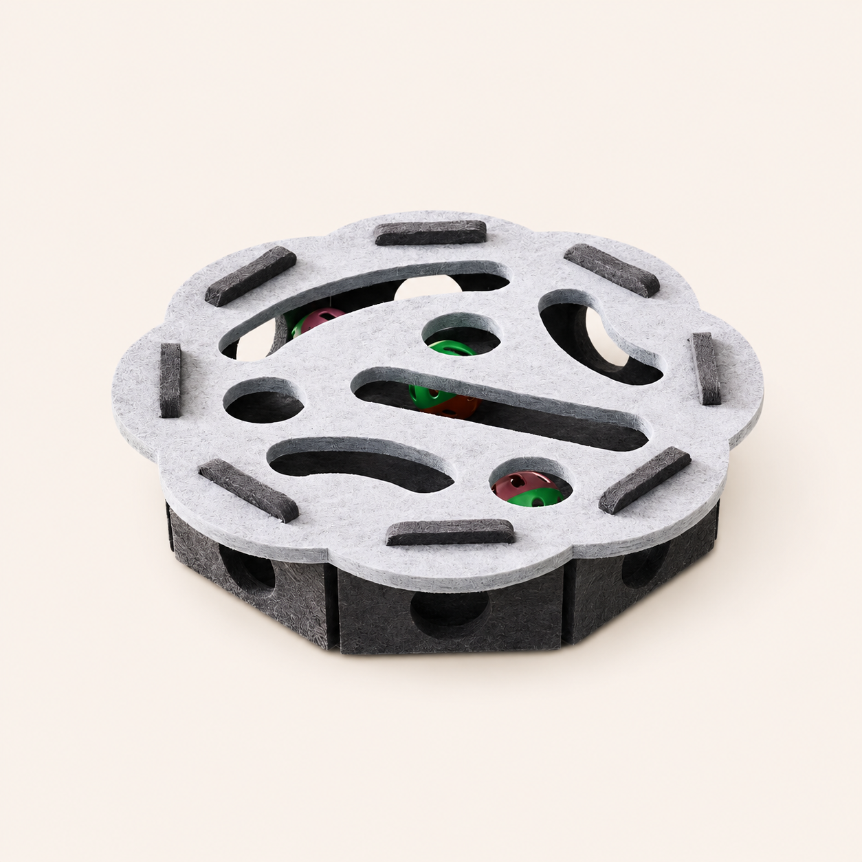 Jouet Puzzle Interactif pour Chat