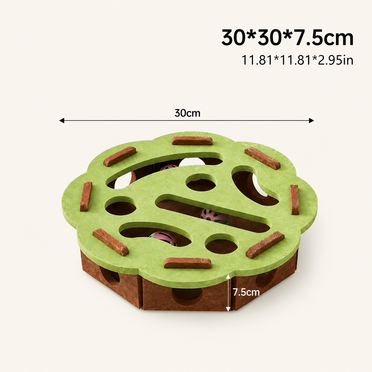 Jouet Puzzle Interactif pour Chat