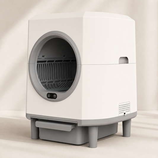 Litière Automatique Intelligente 80L – Auto-Nettoyante, Grande Capacité et Contrôle Intelligent