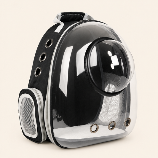 Sac de Transport Transparent Premium pour Chat et Petit Chien