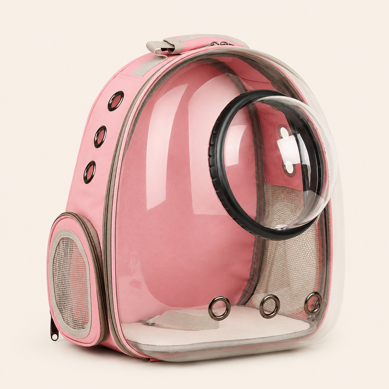 Sac de Transport Transparent Premium pour Chat et Petit Chien