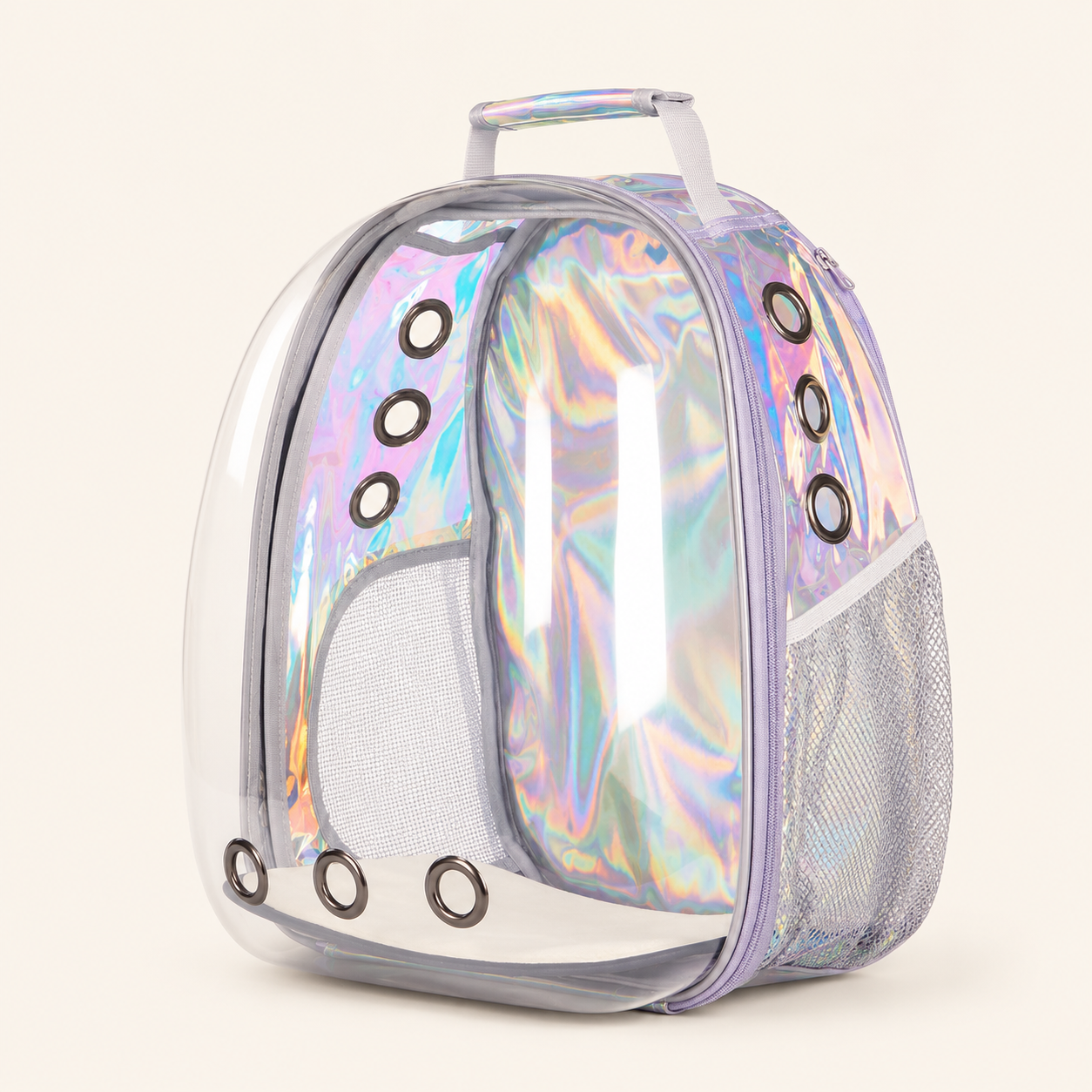 Sac de Transport Transparent Premium pour Chat et Petit Chien