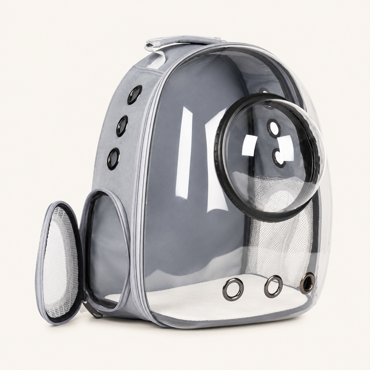 Sac de Transport Transparent Premium pour Chat et Petit Chien