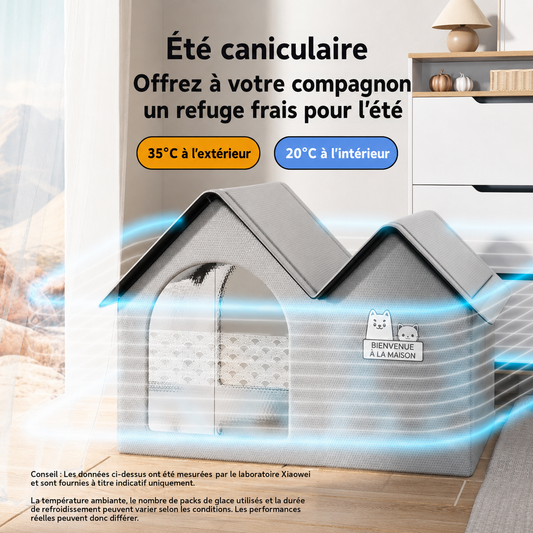 Nid Fraîcheur Premium pour Chien & Chat – Confort Estival Rafraîchissant