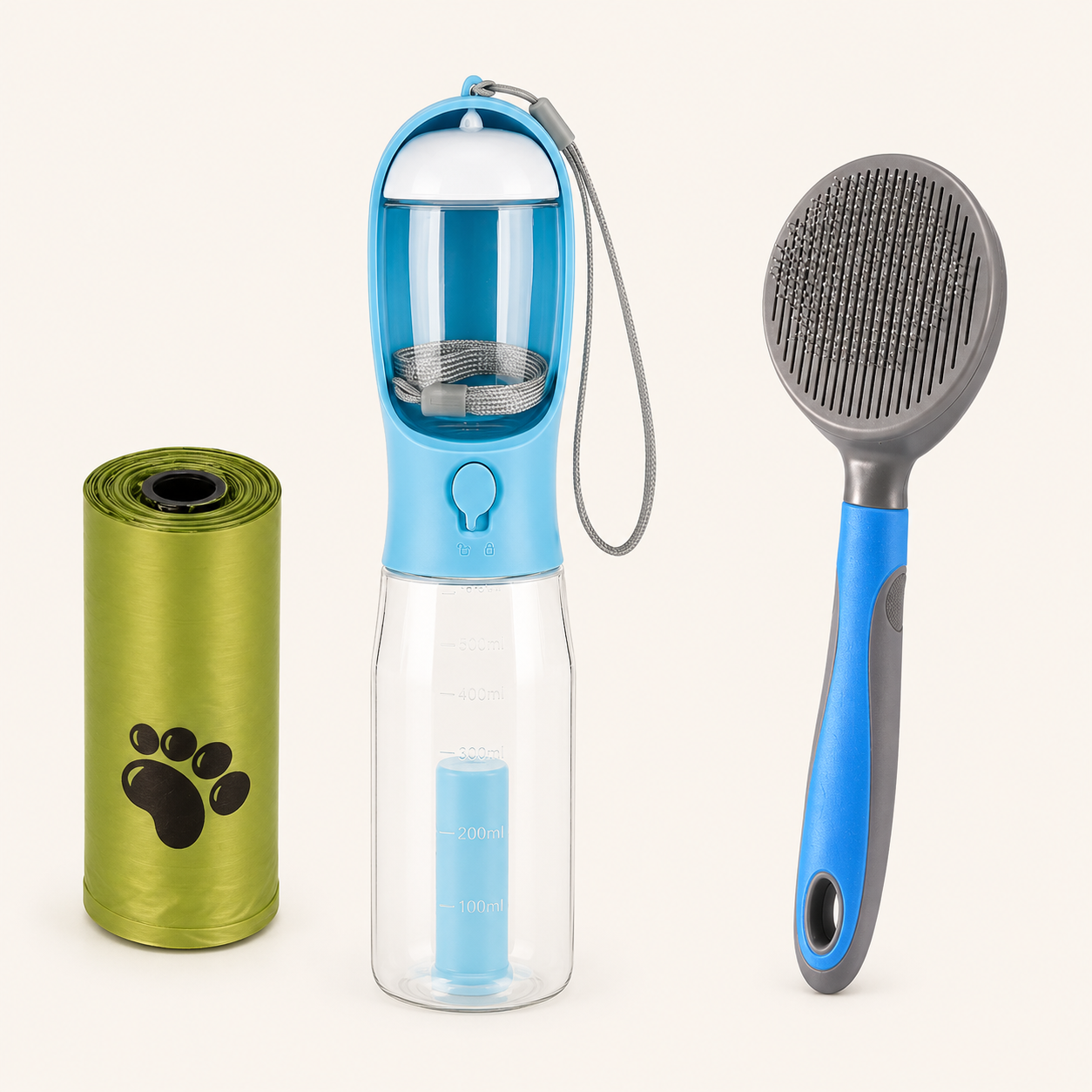 Gourde 3-en-1 pour Chien & Chat